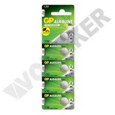 GP BATTERIES 76A/AG13/LR44/LR1154/C5 GP alkáli gombelem bliszteres gombelem