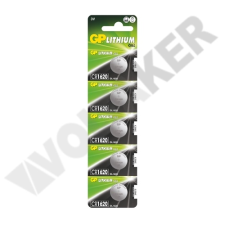 GP BATTERIES CR1620-C5 3V GP lítium gombelem gombelem