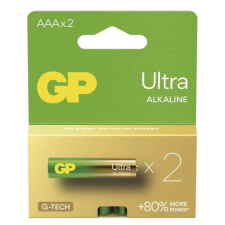 GP BATTERIES Gp b02112 ultra alkáli elem aaa (lr03) 2db/bliszter objektív