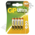 GP BATTERIES LR03 GP24AU-C4 Ultra alkáli mikró elem  bliszteres