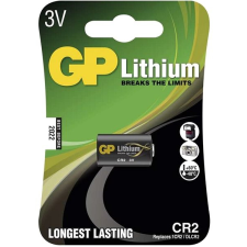 GP CR2, lítium, 1 db buborékcsomagolásban gombelem