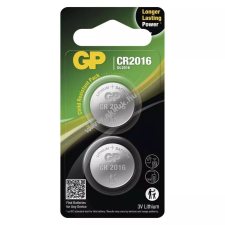 GP Lítium gombelem CR2016 2db/csomag - Kiárusítás! gombelem