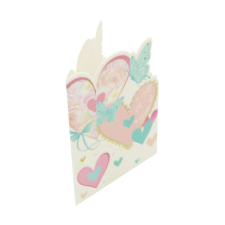 Graceful Hearts Mini üdvözlőkártya party kellék