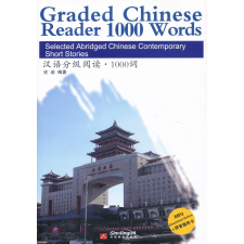 GRADED CHINESE READER 1000 WORDS nyelvkönyv, szótár