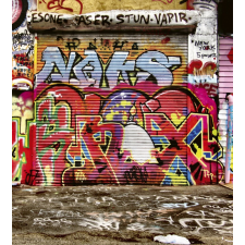Graffiti a falon, poszter tapéta 225*250 cm tapéta, díszléc és más dekoráció