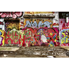 Graffiti a falon, poszter tapéta 375*250 cm tapéta, díszléc és más dekoráció