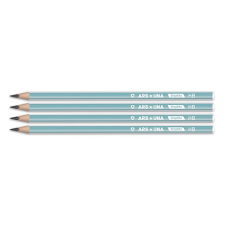  Grafitceruza ARS UNA HB háromszögletű csíkos 4 db/készlet ceruza