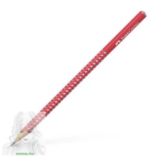  Grafitceruza, B, háromszögletű, FABER-CASTELL "Sparkle", cukornád piros ceruza