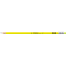  Grafitceruza HB, radíros, neon sárga test Stabilo Swano ceruza