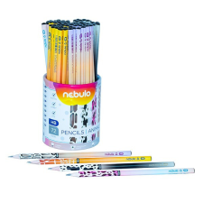  Grafitceruza NEBULO HB háromszögletű Állatmintás 72 darabos ceruza