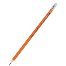  Grafitceruza neon színű 1 db HB háromszög radíros - narancssárga ceruza