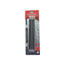  Grafitceruza OPTIMA HB hatszögletű radíros 4 db/készlet ceruza