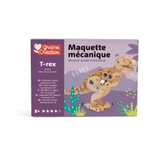 Graine Creative 3D fa modell – T-Rex kreatív és készségfejlesztő