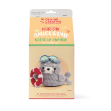 Graine Creative Amigurumi készlet - Fóka kreatív és készségfejlesztő