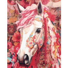 Graine Creative Gyémántfestés – Ló (40×50 cm) kreatív és készségfejlesztő