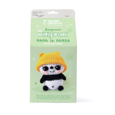 Graine Creative Minigurumi készlet – Panda (10 cm) kreatív és készségfejlesztő