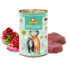 Granatapet Delicatessen Konzerv vad és tonhal 400g macskaeledel