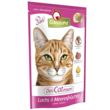 Granatapet Delicatessen Pouch lazac és tenger gyümölcsei 85g 6db macskaeledel