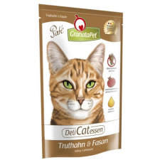Granatapet Delicatessen Pouch pulyka és fácán 85g macskaeledel