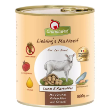 GranataPet Liebling´s Mahlzeit bárány és burgonya konzerv 6x800g kutyaeledel