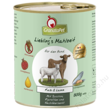 Granatapet Liebling´s Mahlzeit borjú és bárány konzerv 400 g kutyaeledel