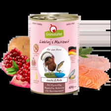 GranataPet Liebling´s Mahlzeit lazac és pulyka konzerv 6x400g kutyaeledel
