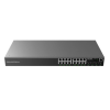 Grandstream Networks GRANDSTREAM Switch 16 port, PoE menedzselhető GWN7802P