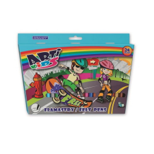 Granit Arti Kids Rostirón készlet - 24 különböző szín filctoll, marker