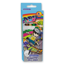 Granit Arti Kids Rostirón készlet - 6 különböző szín (FL06P00) filctoll, marker