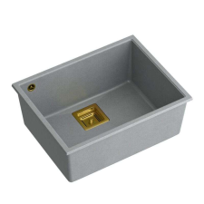 gránit mosogató DAVID 50 Grey Metallic mosogatótálca