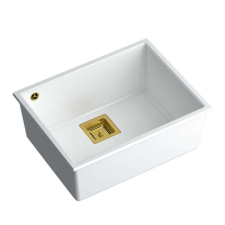 gránit mosogató DAVID 50 White mosogatótálca