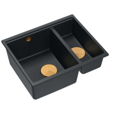 gránit mosogató Logan 150 Black mosogatótálca
