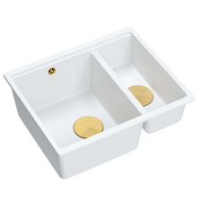  gránit mosogató Logan 150 White mosogatótálca