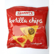 Grannys barbecue tortilla chips 60 g csokoládé és édesség
