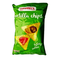  Grannys enyhén sós tortilla chips gluténmentes 150 g előétel és snack