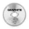 Graphite 55H601 Körfűrészlap, Keményfém, 185X30Mm, 60 Fog