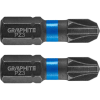 Graphite 56H505 Torziós Ütvecsavarozó Bit PZ3X25mm, 2db (56H505)
