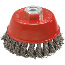 Graphite Elölre Szerelt Drótkefe 100 mm x M14, Inox (57H583) barkácsgép tartozék