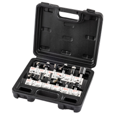 Graphite Felsőmaró kés készlet, 8mm szárral, 12db barkácsgép tartozék