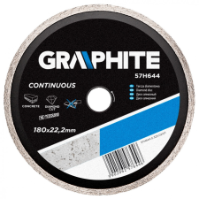 Graphite gyémánt vágókorong 180mm vizes csempevágó