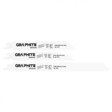 Graphite orrfűrészlap készlet, bim, set 3db. fűrészlap