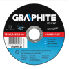 Graphite Vágókorong fémhez 125 x 1,0 x 22mm 41 A60-T-BF