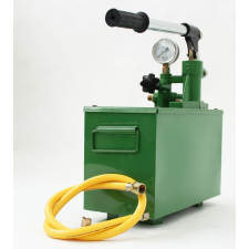 GRAVIKOL Kézi töltő szivattyú Próbapumpa napkollektor és fűtés pumpa tartállyal Tesztpumpa nyomásmérő órával hűtés, fűtés szerelvény