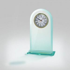  Gravírozott Üvegdíj Órával U 44 dekorációs kellék