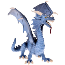 Gray Dragon Figurine Majestic sárkány rugalmas szárnyakkal ZA5016 játékfigura
