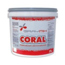 Graymix Coral gördülőszemcsés vakolat 1,5mm, 2mm vagy 3mm szemcsemérettel /vödör vékony- és nemesvakolat