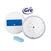  GRE mágneses, medence falra helyezhető lámpa, távirányítóval (2 db fehér led lámpa + 1 db távirányító)