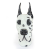  Great Dane II - kutya mellszobor, nagy kutyafej a kertbe, egyedi nappali dekoráció az Art-Dogtól