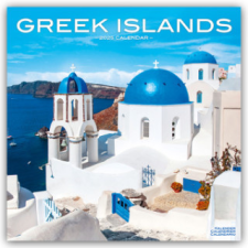 Greek Islands - Griechische Inseln 2025 - 16-Monatskalender naptár, kalendárium