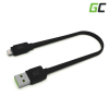 Green Cell GCmatte USB - Lightning töltőkábel 25cm (KABGC02) (KABGC02) - Adatkábel